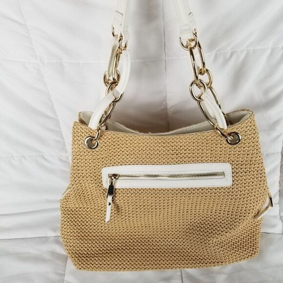 I.N.C Trippii Medium Straw Tote Bag INC Exclusive Macys International Concepts - Picture 7 of 9